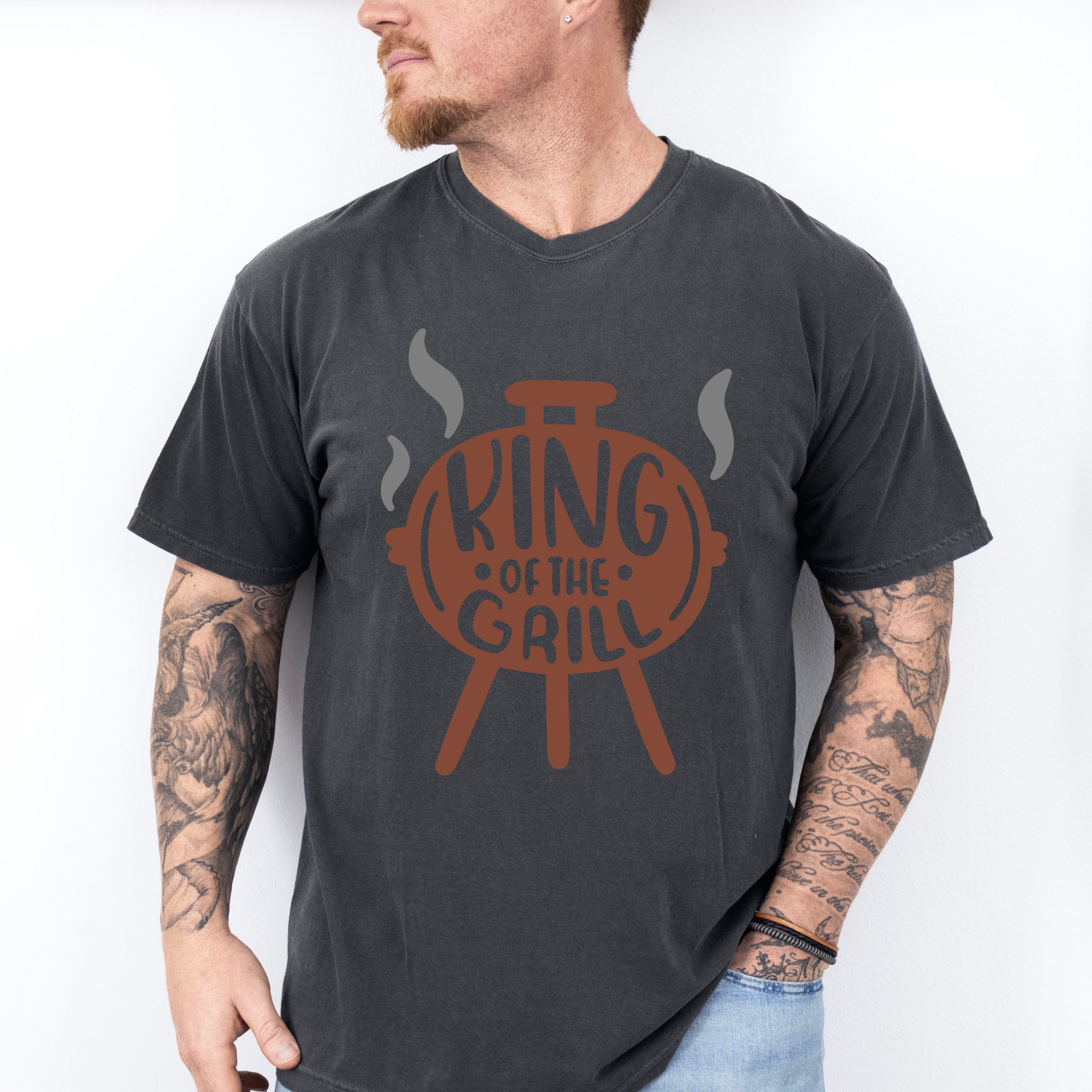 King Of The Grill Father's Day Unisex Crewneck T-Shirt Sweatshirt Hoodie