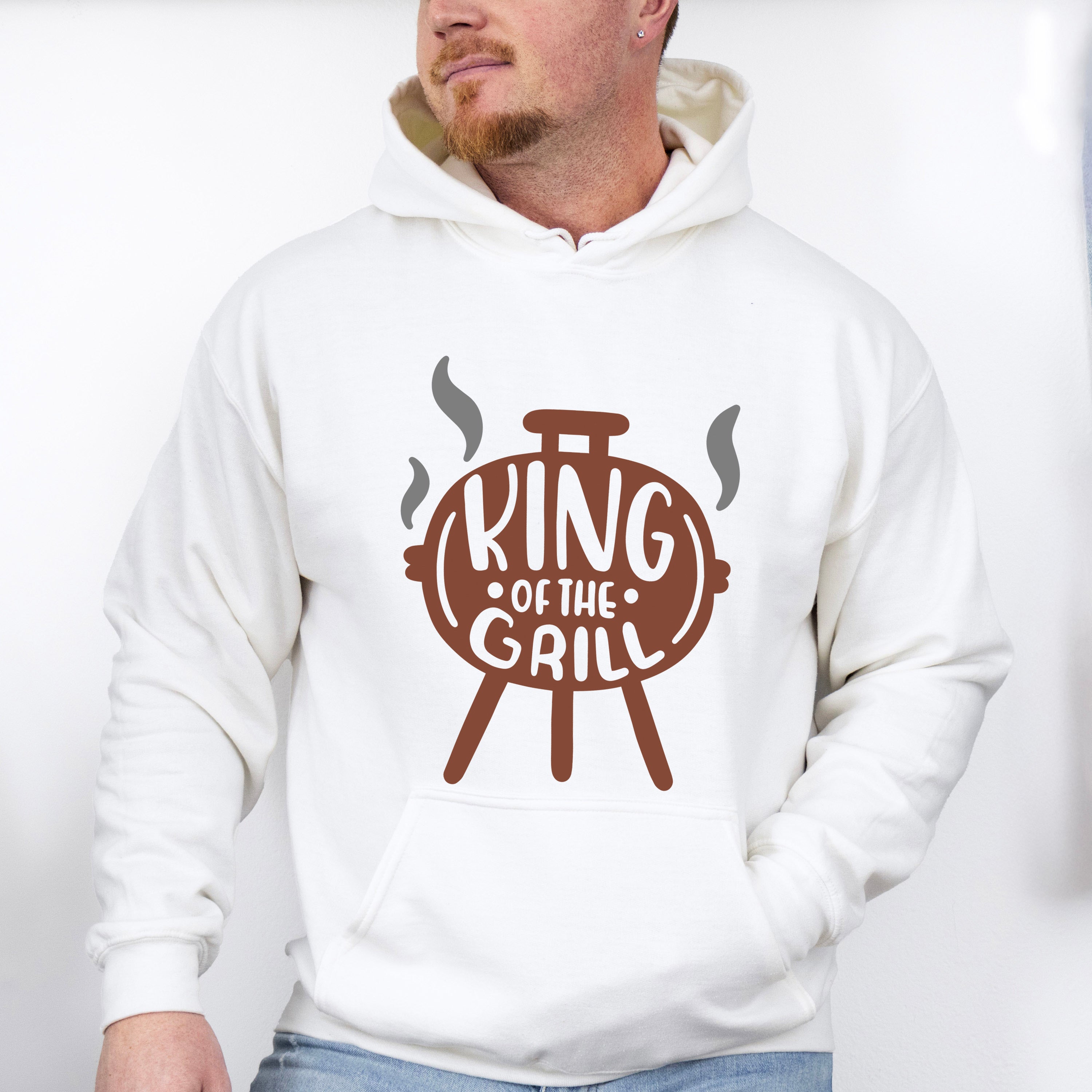 King Of The Grill Father's Day Unisex Crewneck T-Shirt Sweatshirt Hoodie