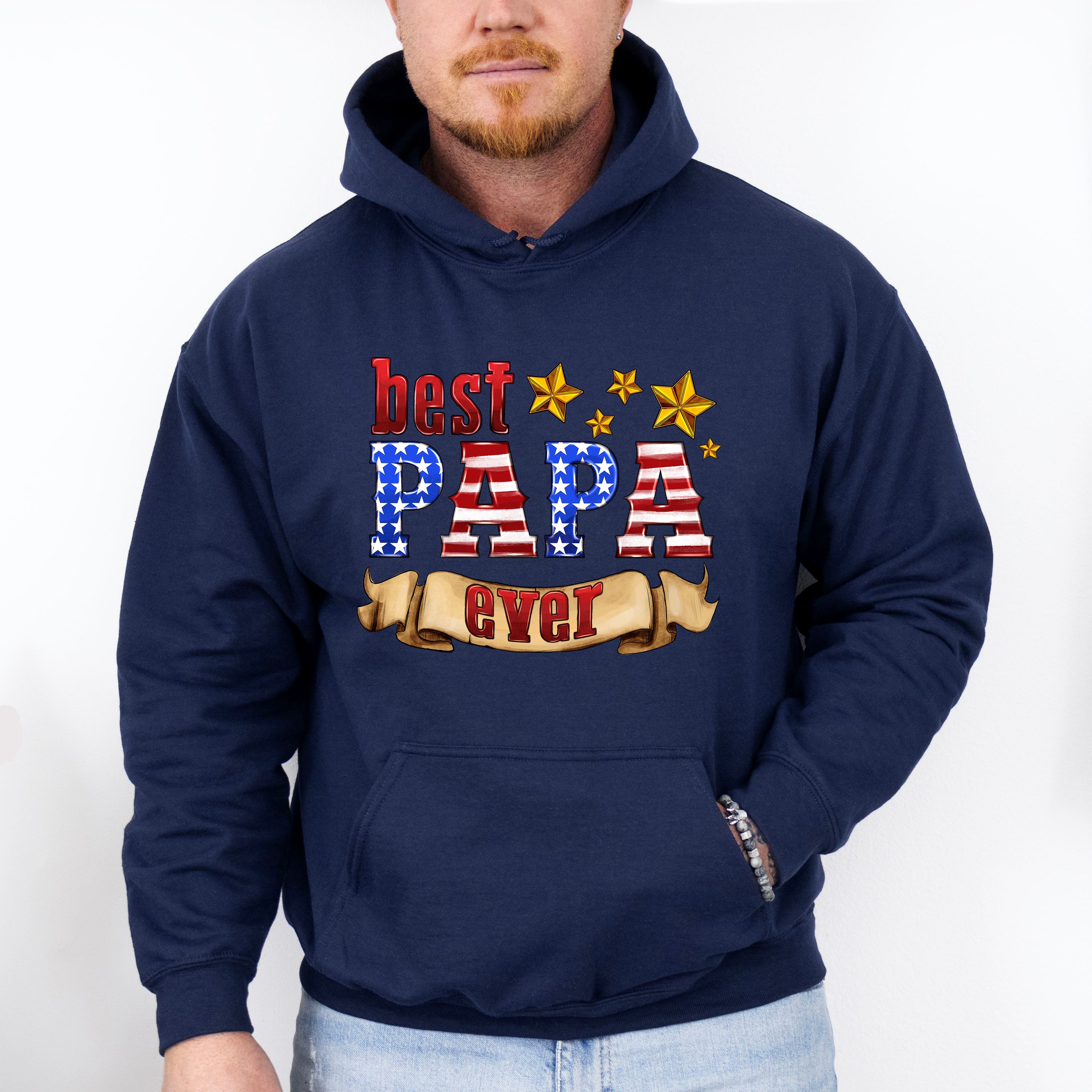 Best Papa Ever Father's Day Unisex Crewneck T-Shirt Sweatshirt Hoodie