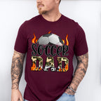 Soccer Dad Father's Day Unisex Crewneck T-Shirt Sweatshirt Hoodie