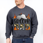 Soccer Dad Father's Day Unisex Crewneck T-Shirt Sweatshirt Hoodie