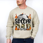 Soccer Dad Father's Day Unisex Crewneck T-Shirt Sweatshirt Hoodie
