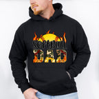 Softball Dad Father's Day Unisex Crewneck T-Shirt Sweatshirt Hoodie