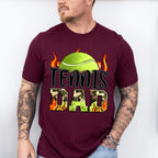 Tennis Dad Father's Day Unisex Crewneck T-Shirt Sweatshirt Hoodie