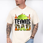 Tennis Dad Father's Day Unisex Crewneck T-Shirt Sweatshirt Hoodie