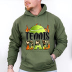 Tennis Dad Father's Day Unisex Crewneck T-Shirt Sweatshirt Hoodie