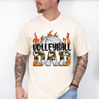 Volleyball Dad Father's Day Unisex Crewneck T-Shirt Sweatshirt Hoodie
