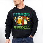 Drinking Buddies Father's Day Unisex Crewneck T-Shirt Sweatshirt Hoodie