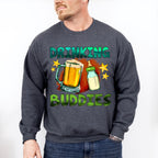 Drinking Buddies Father's Day Unisex Crewneck T-Shirt Sweatshirt Hoodie
