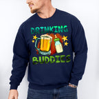 Drinking Buddies Father's Day Unisex Crewneck T-Shirt Sweatshirt Hoodie