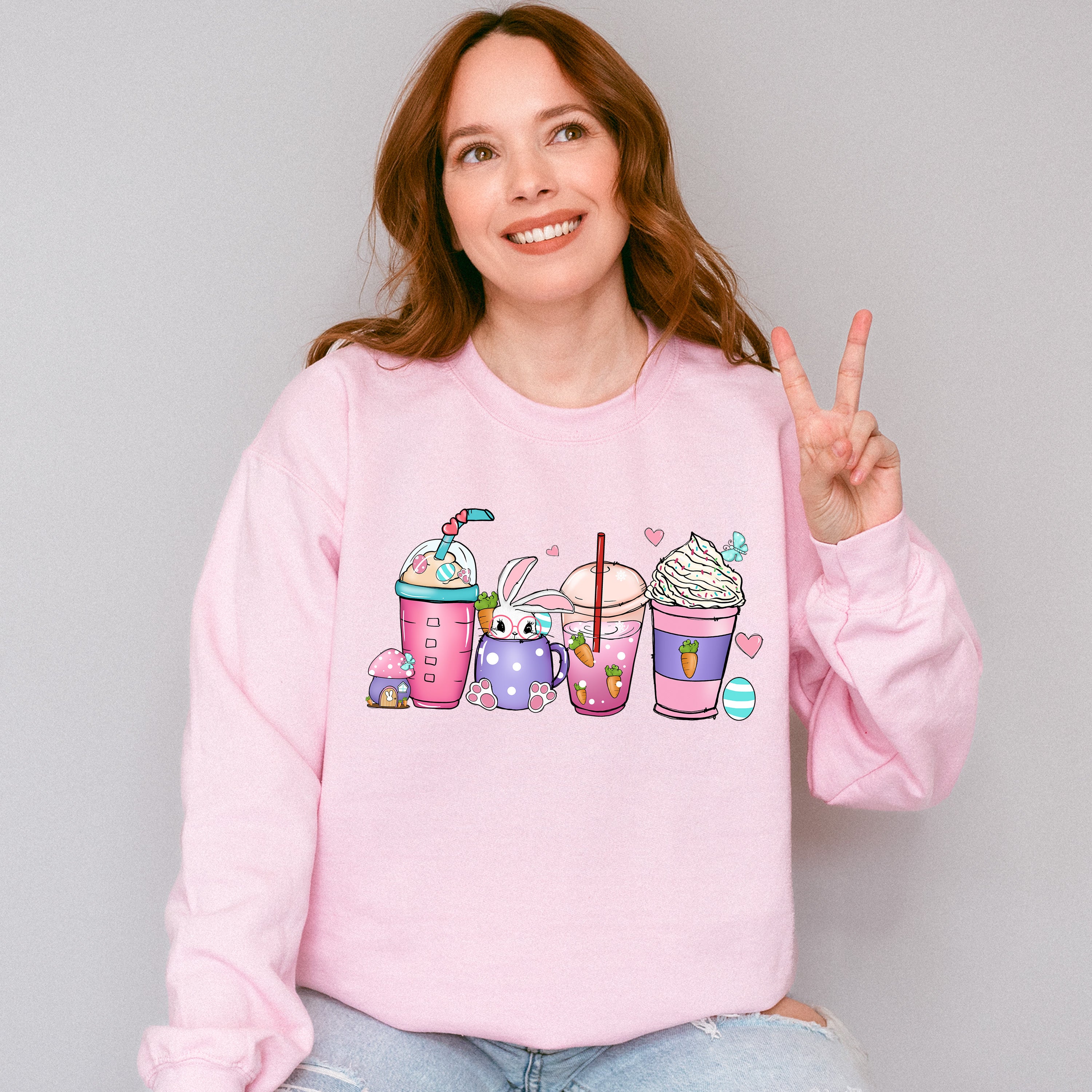 Easter Cups Easter Day Unisex Crewneck T-Shirt Sweatshirt Hoodie