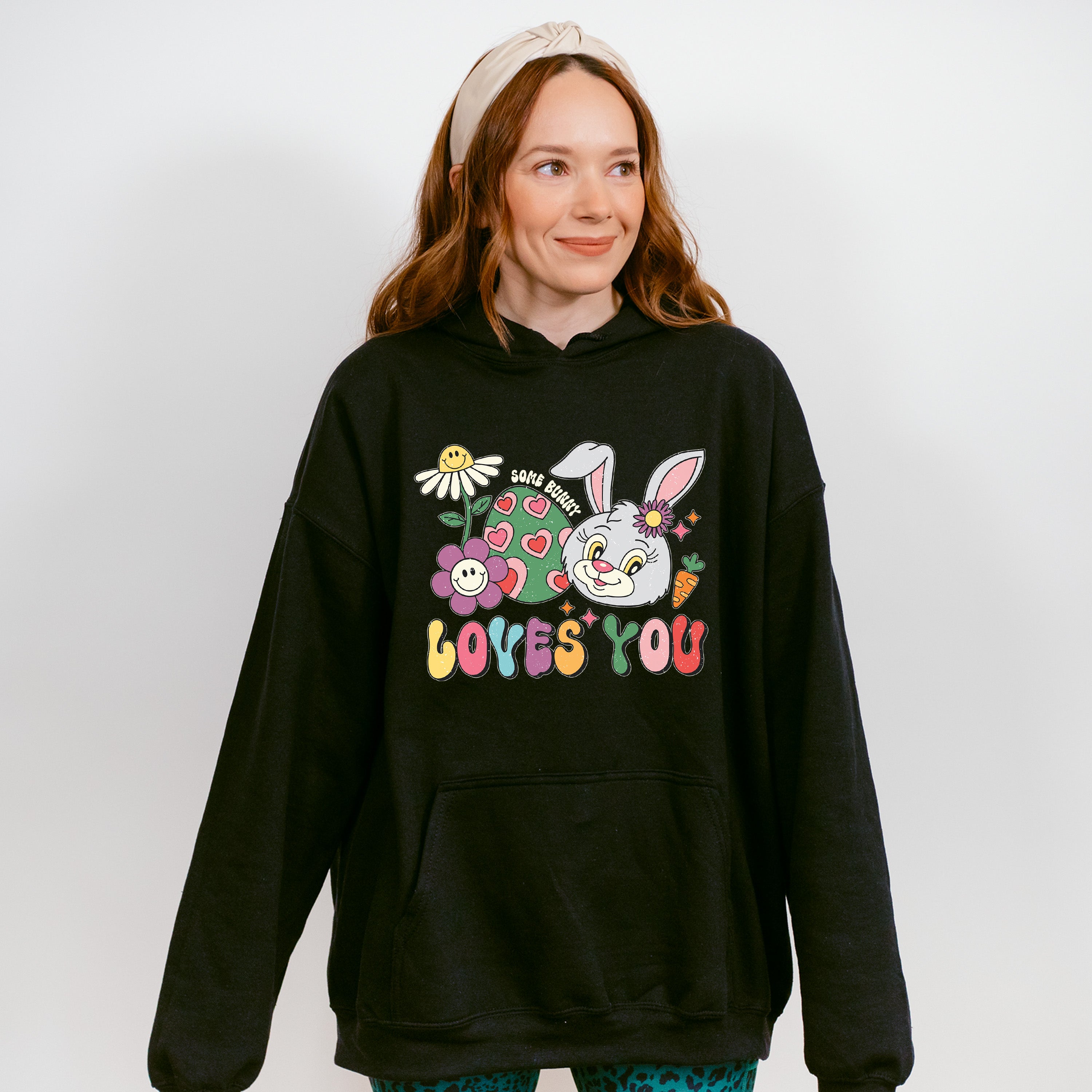 Some Bunny Loves You Easter Day Unisex Crewneck T-Shirt Sweatshirt Hoodie