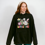 Some Bunny Loves You Easter Day Unisex Crewneck T-Shirt Sweatshirt Hoodie