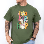 Too Hip To Hop Easter Day Unisex Crewneck T-Shirt Sweatshirt Hoodie