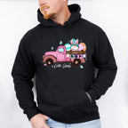 Hello Spring Truck Easter Day Unisex Crewneck T-Shirt Sweatshirt Hoodie