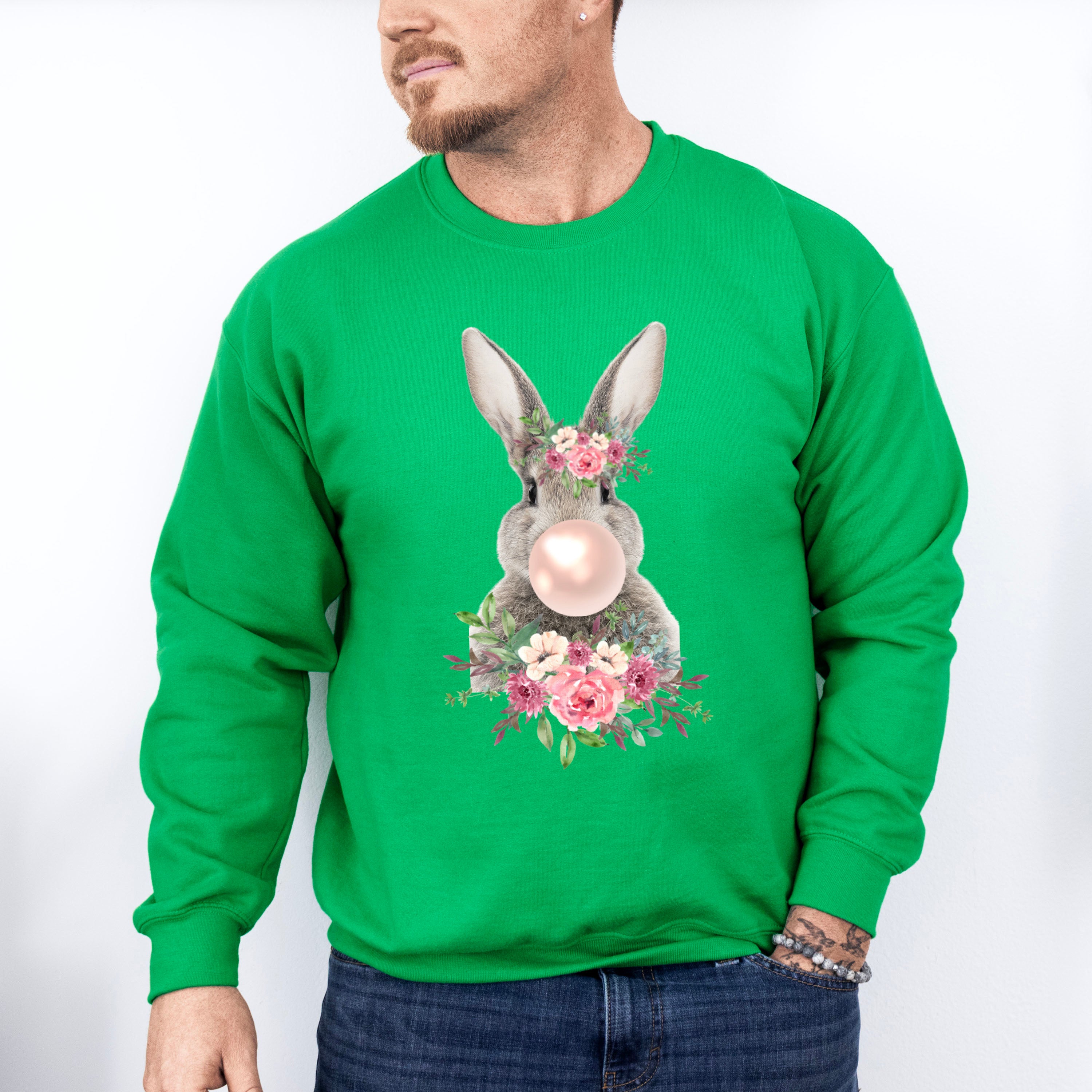 Easter Bunny Easter Day Unisex Crewneck T-Shirt Sweatshirt Hoodie