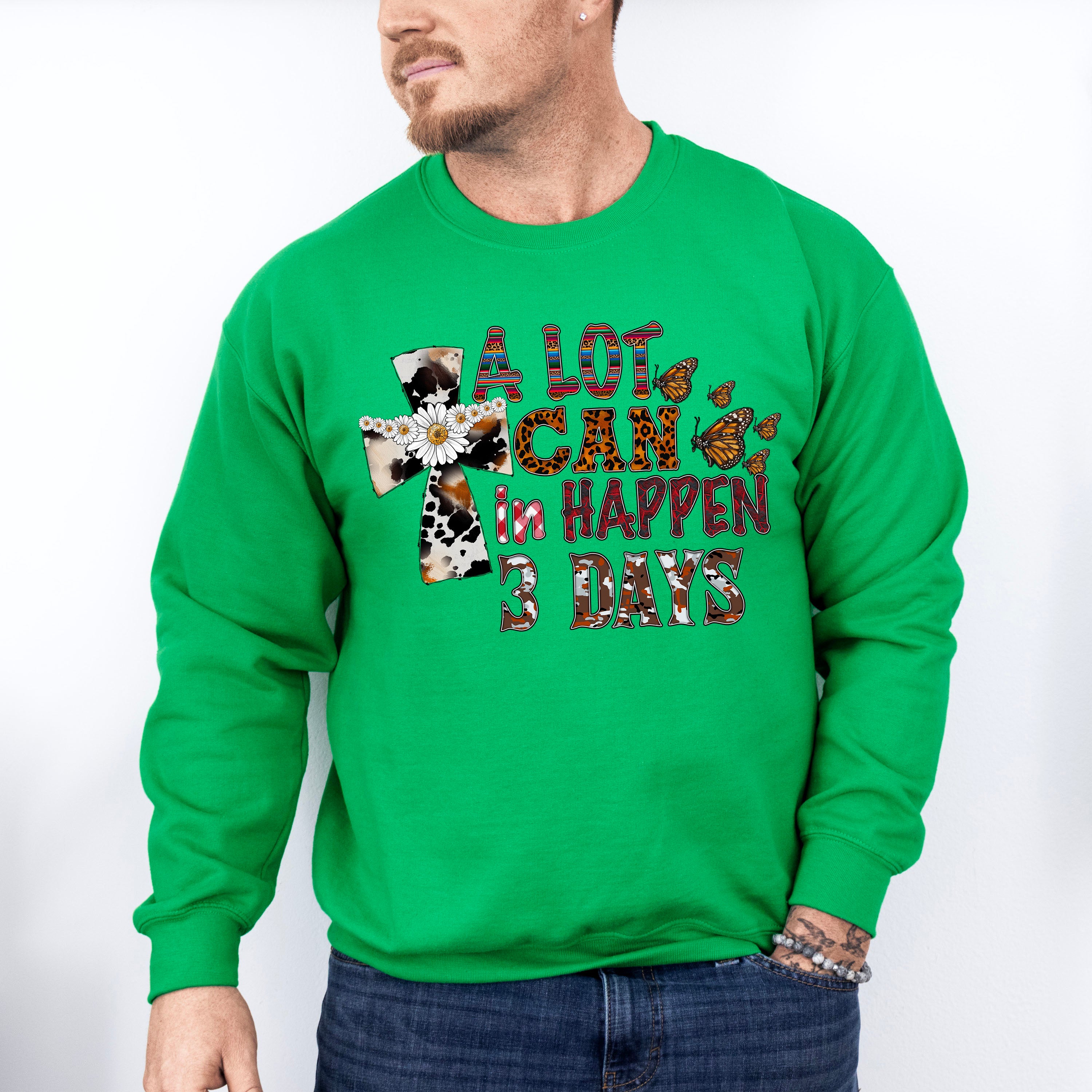 In 3 Days Easter Day Unisex Crewneck T-Shirt Sweatshirt Hoodie