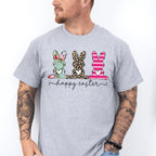 Happy Easter Bunnies Easter Day Unisex Crewneck T-Shirt Sweatshirt Hoodie