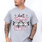 Don't Worry Be Hoppy Easter Day Unisex Crewneck T-Shirt Sweatshirt Hoodie