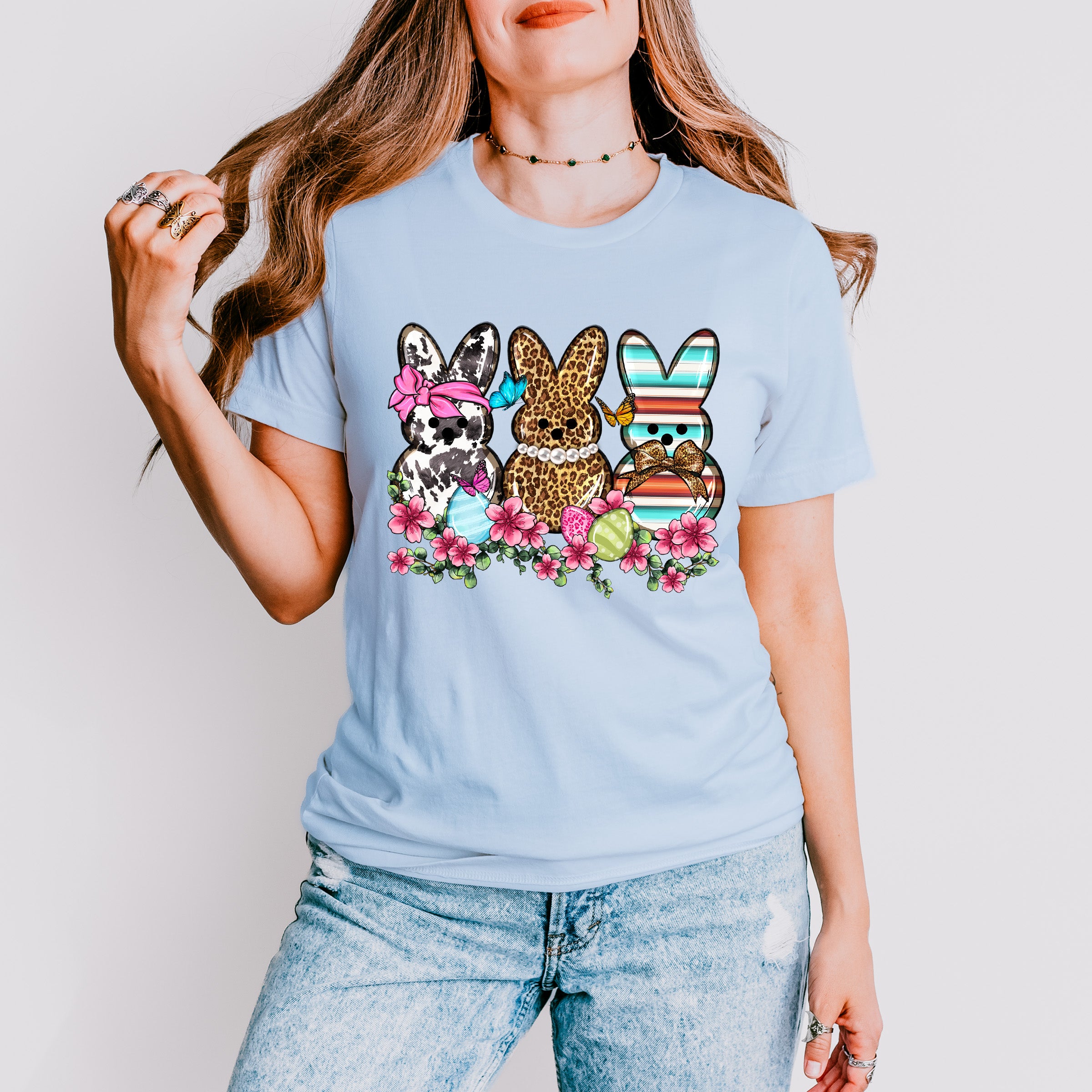 Bunny Easter Easter Day Unisex Crewneck T-Shirt Sweatshirt Hoodie