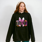 Happy Easter White Bunny Easter Day Unisex Crewneck T-Shirt Sweatshirt Hoodie