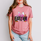 Happy Easter White Bunny Easter Day Unisex Crewneck T-Shirt Sweatshirt Hoodie
