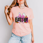 Happy Easter White Bunny Easter Day Unisex Crewneck T-Shirt Sweatshirt Hoodie