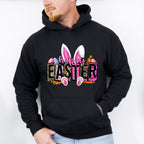 Happy Easter White Bunny Easter Day Unisex Crewneck T-Shirt Sweatshirt Hoodie