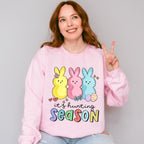 It's Hunting Season Easter Day Unisex Crewneck T-Shirt Sweatshirt Hoodie
