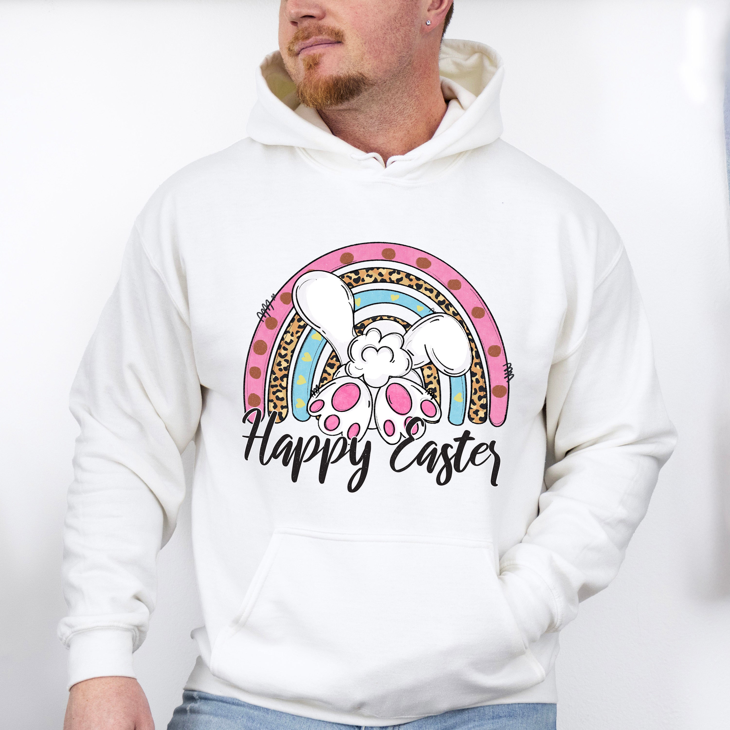 Bunny Happy Easter Easter Day Unisex Crewneck T-Shirt Sweatshirt Hoodie