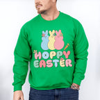 Hoppy Easter Easter Day Unisex Crewneck T-Shirt Sweatshirt Hoodie