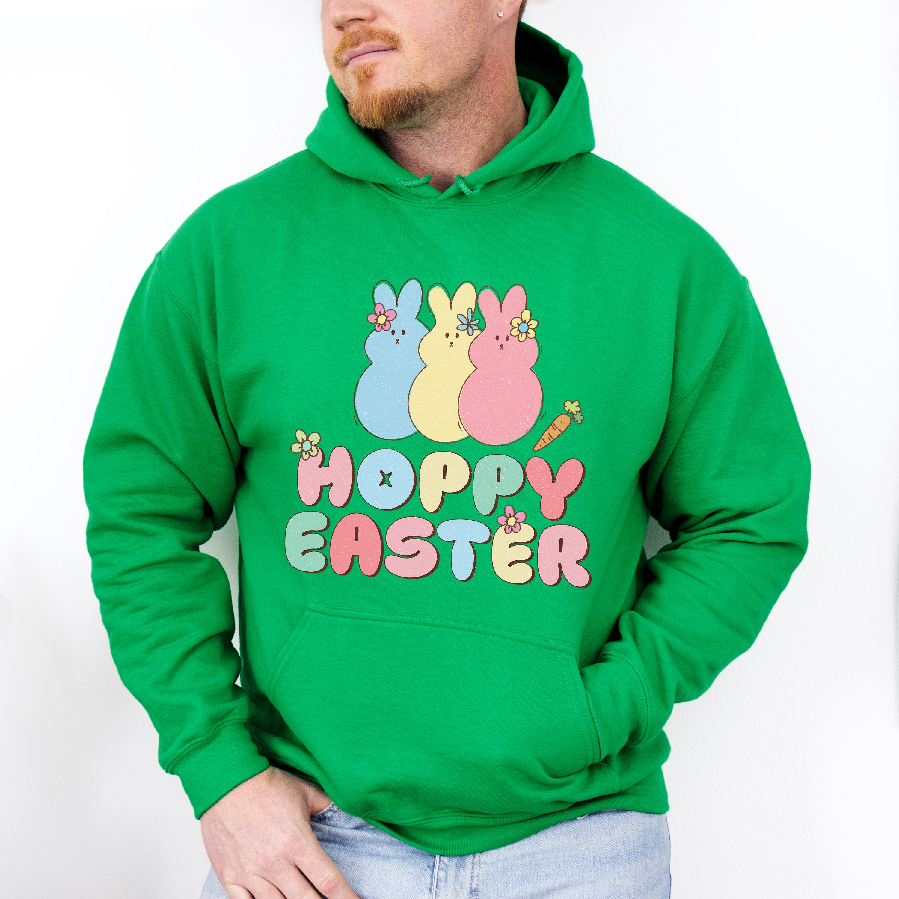 Hoppy Easter Easter Day Unisex Crewneck T-Shirt Sweatshirt Hoodie