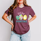 Gone Hunting Easter Day Unisex Crewneck T-Shirt Sweatshirt Hoodie