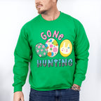 Gone Hunting Easter Day Unisex Crewneck T-Shirt Sweatshirt Hoodie