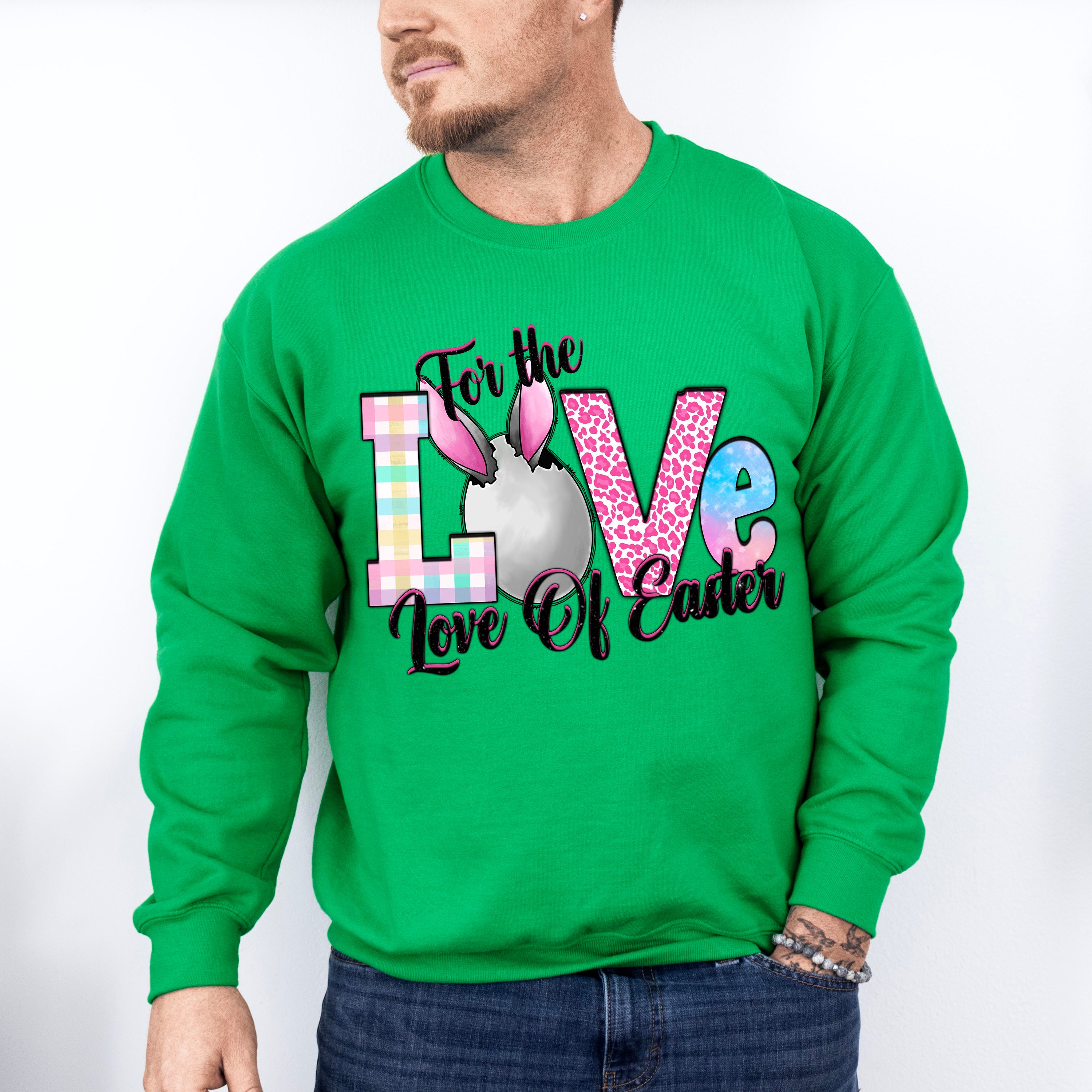 Love Of Easter Easter Day Unisex Crewneck T-Shirt Sweatshirt Hoodie