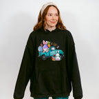 Easter Truck Easter Day Unisex Crewneck T-Shirt Sweatshirt Hoodie
