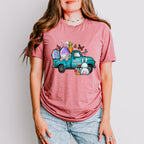 Easter Truck Easter Day Unisex Crewneck T-Shirt Sweatshirt Hoodie