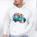 Easter Truck Easter Day Unisex Crewneck T-Shirt Sweatshirt Hoodie