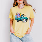 Easter Truck Easter Day Unisex Crewneck T-Shirt Sweatshirt Hoodie