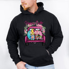 Happy Easter Day Truck Easter Day Unisex Crewneck T-Shirt Sweatshirt Hoodie