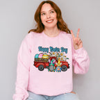 Truck Happy Easter Day Easter Day Unisex Crewneck T-Shirt Sweatshirt Hoodie