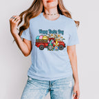 Truck Happy Easter Day Easter Day Unisex Crewneck T-Shirt Sweatshirt Hoodie
