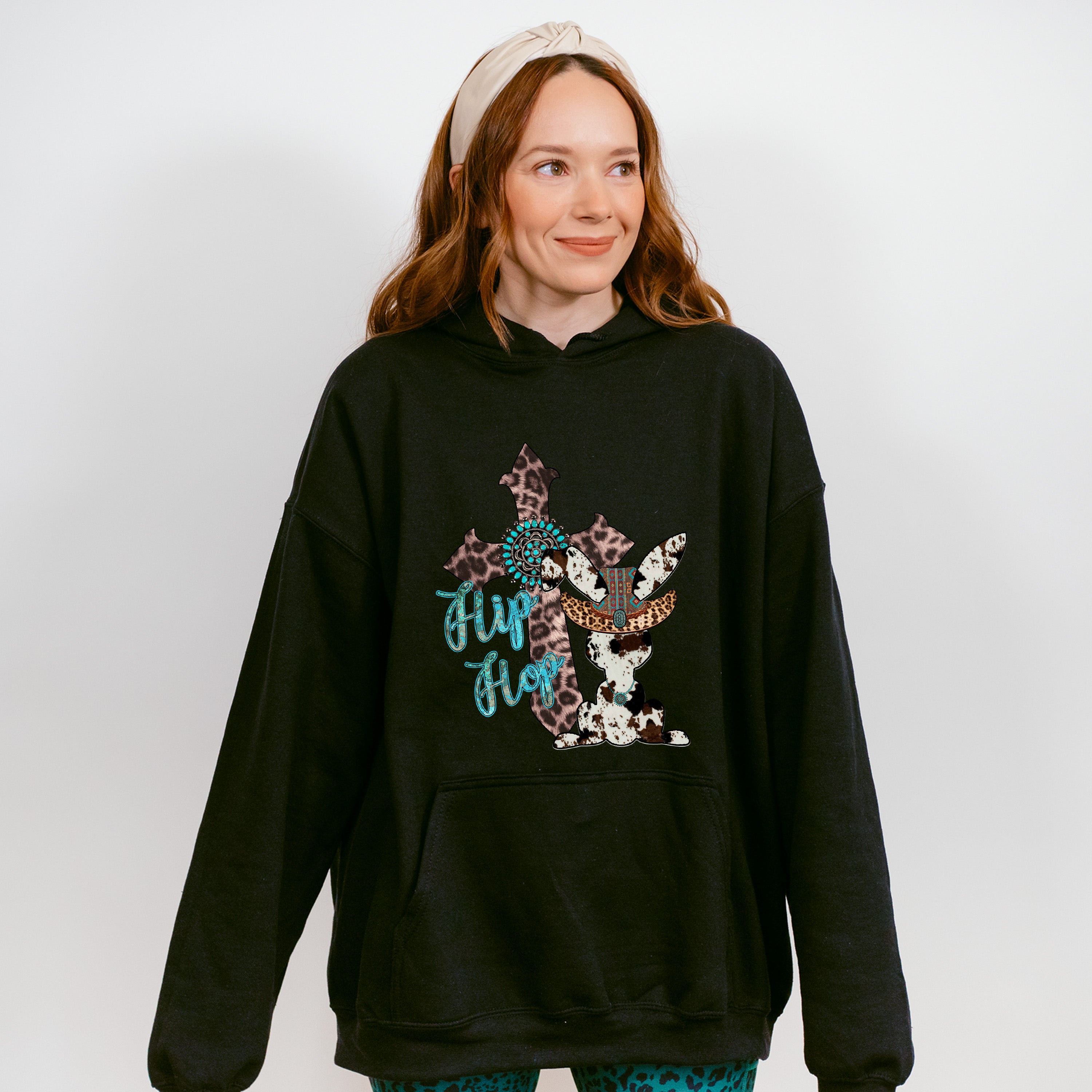 Hip Hop Cross Easter Day Unisex Crewneck T-Shirt Sweatshirt Hoodie