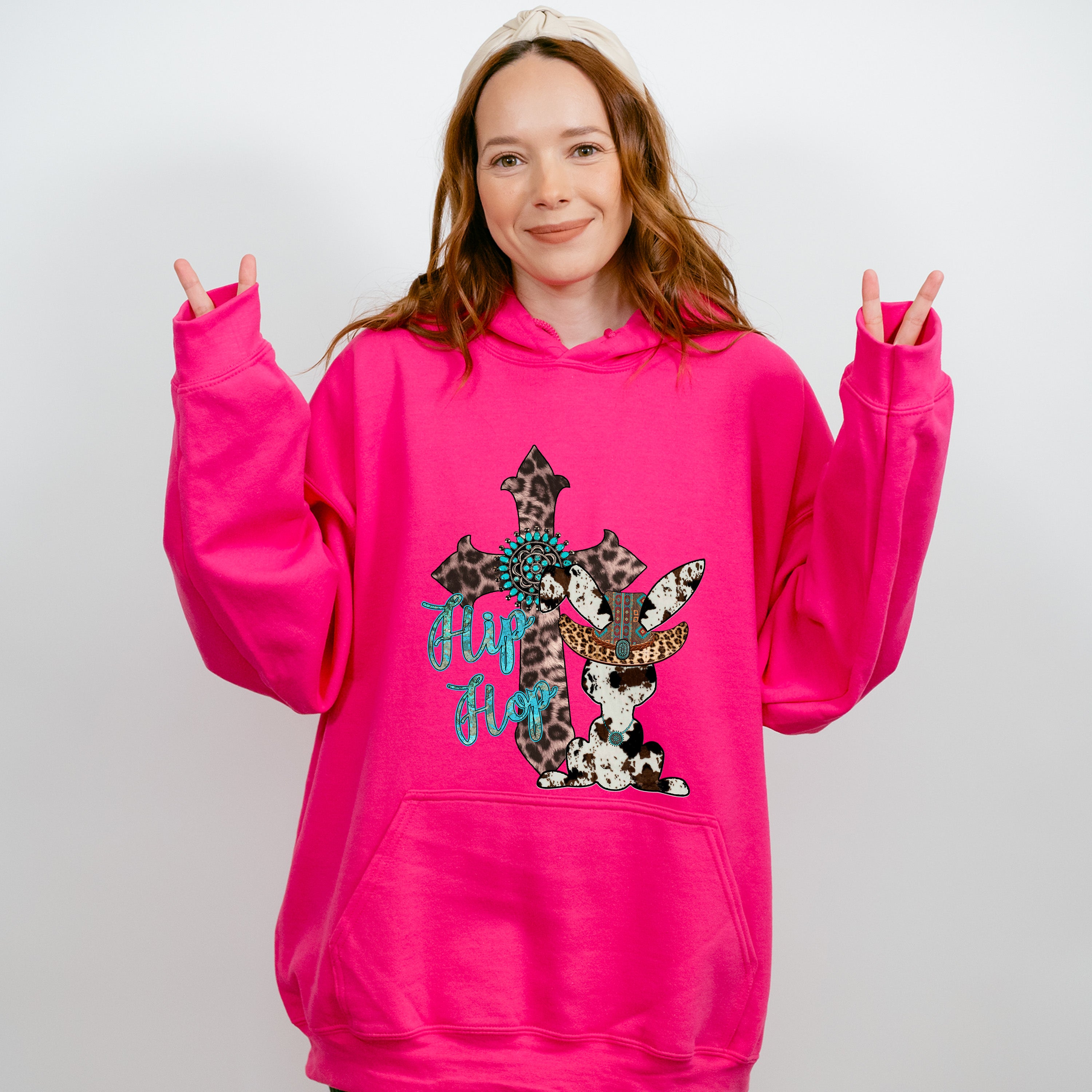Hip Hop Cross Easter Day Unisex Crewneck T-Shirt Sweatshirt Hoodie