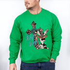 Hip Hop Cross Easter Day Unisex Crewneck T-Shirt Sweatshirt Hoodie