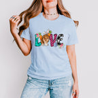 Easter Love Rabbit Easter Day Unisex Crewneck T-Shirt Sweatshirt Hoodie