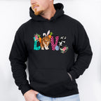 Easter Love Rabbit Easter Day Unisex Crewneck T-Shirt Sweatshirt Hoodie