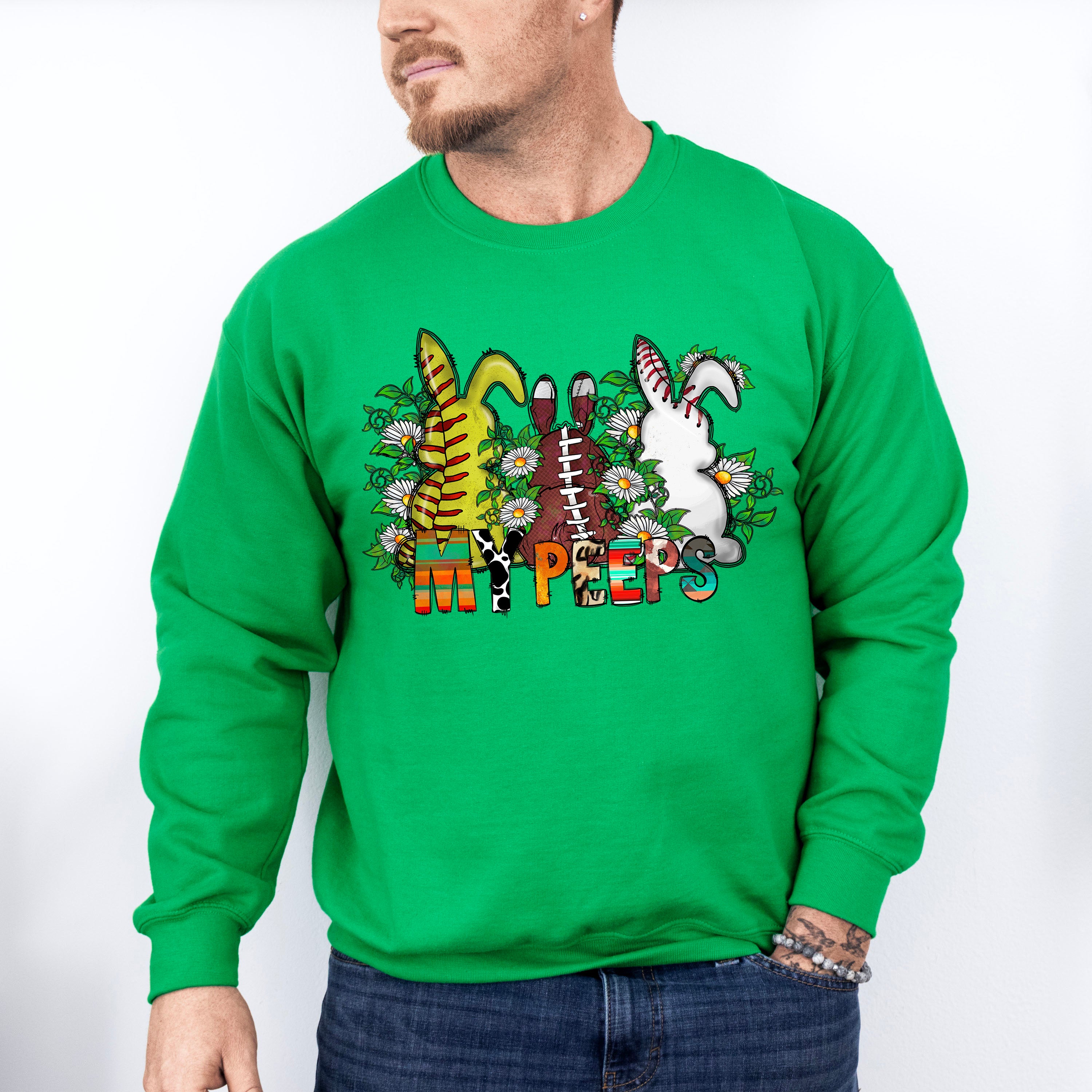 My Peeps Easter Day Unisex Crewneck T-Shirt Sweatshirt Hoodie
