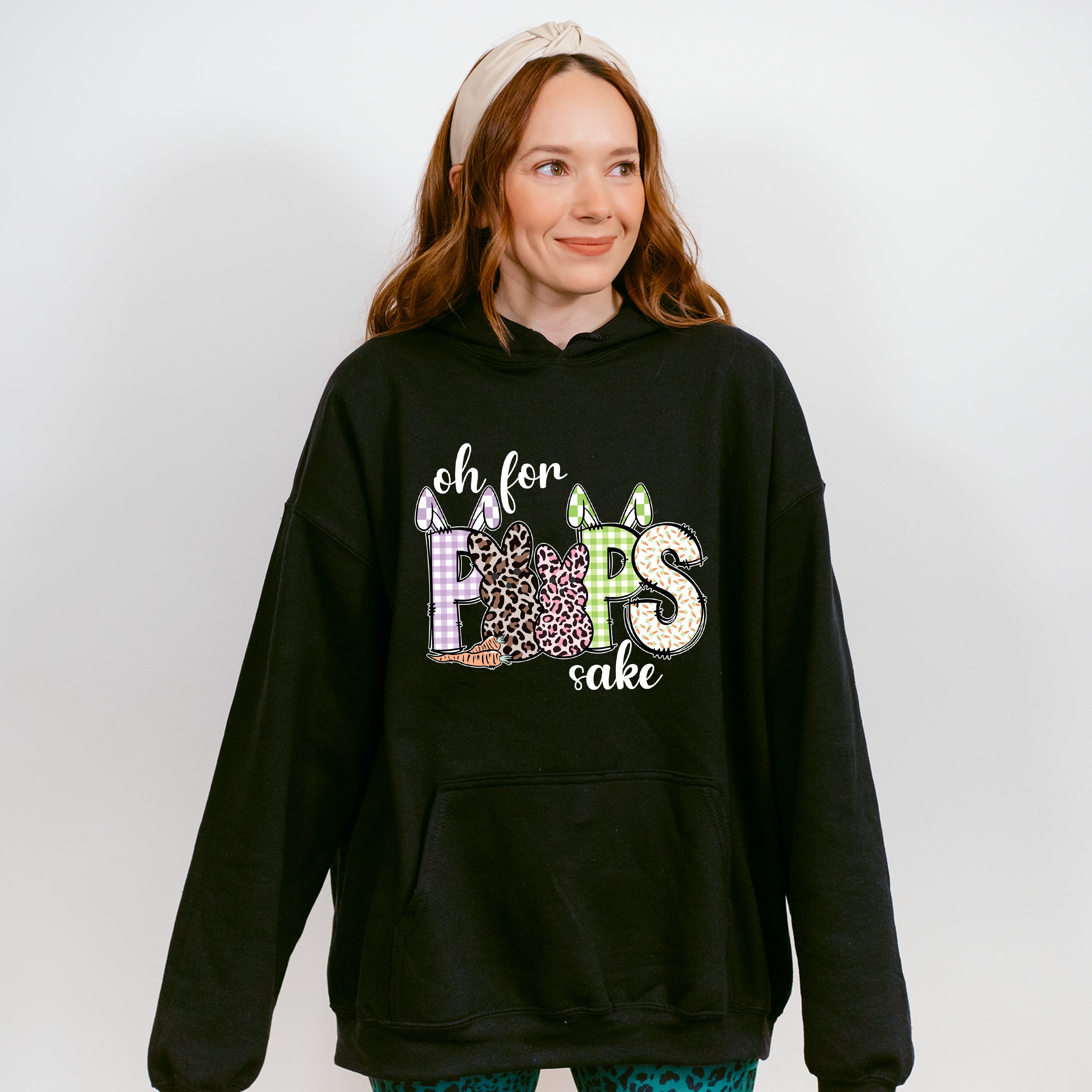 Oh For Peeps Sake Easter Day Unisex Crewneck T-Shirt Sweatshirt Hoodie