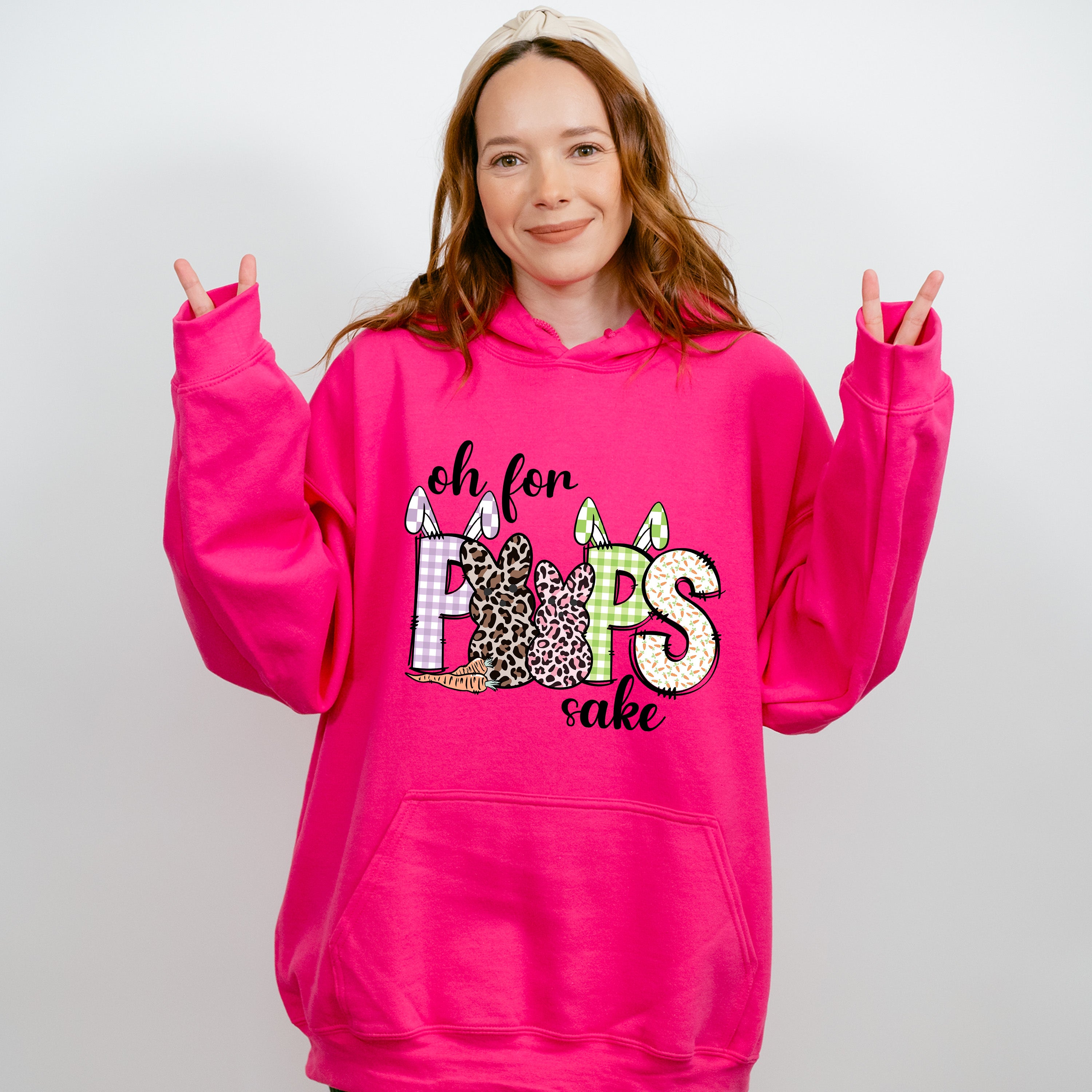 Oh For Peeps Sake Easter Day Unisex Crewneck T-Shirt Sweatshirt Hoodie